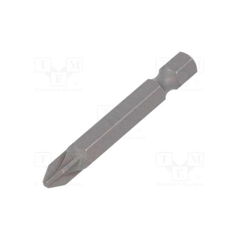 1 pcs x BETA - 862PZ/2 - Screwdriver bit, Pozidriv®, PZ2, Overall len: 50mm