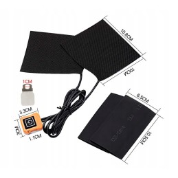 Heated grips and grip covers