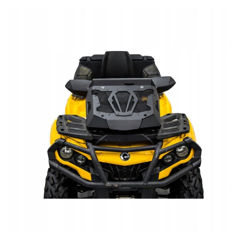 Raising the radiator relocator with snorkels can am outlander 500 800 1000