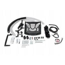 Raising the radiator relocator with snorkels can am outlander 500 800 1000