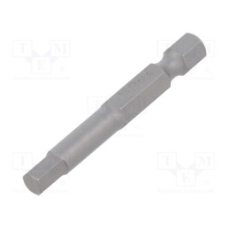 1 pcs x BETA - 862PE/5 - Screwdriver bit, hex key, HEX 5mm, Overall len: 50mm