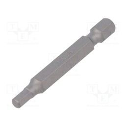 1 pcs x BETA - 862PE/4 - Screwdriver bit, hex key, HEX 4mm, Overall len: 50mm