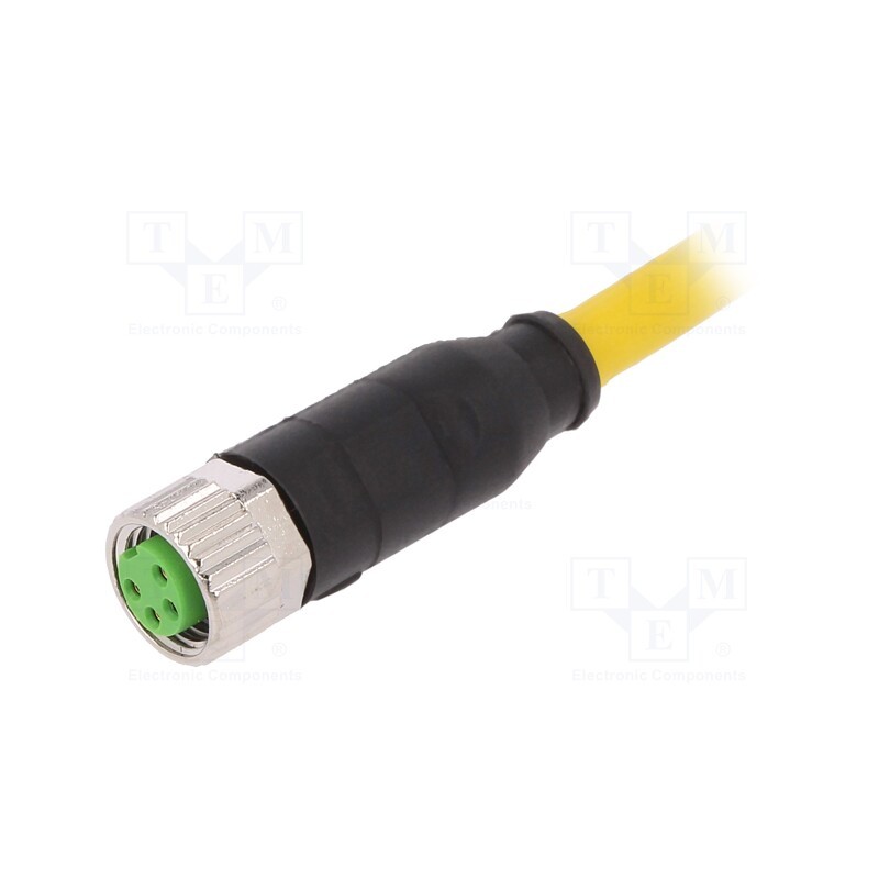 1 pcs x MURR ELEKTRONIK - 7000-08061-0110150 - Connection lead, M8, PIN: 4, straight, 1.5m, plug, 50VAC, 4A, PVC