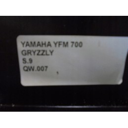 Yamaha YFM 700 Grizzly plastic filling