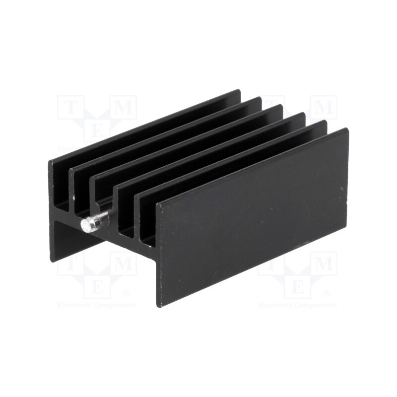 1 pcs x STONECOLD - HS-123-40 - Heatsink: extruded, H, TO220, black, L: 40mm, W: 23.3mm, H: 16.5mm