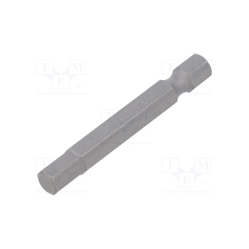 1 pcs x BETA - 862PE/6 - Screwdriver bit, hex key, HEX 6mm, Overall len: 50mm