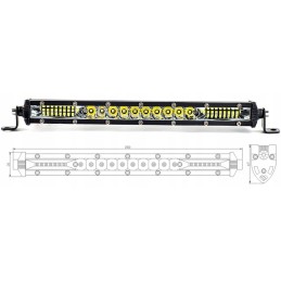 Panel 24 LED light work lamp spot 12 24v