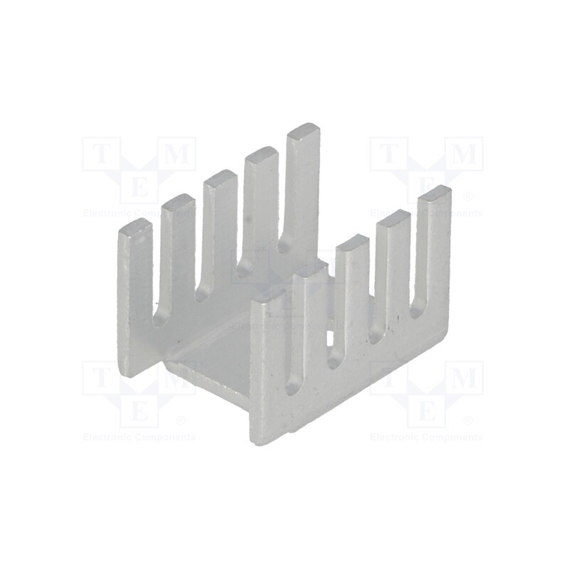5 pcs x ASSMANN - - - Heatsink: moulded, U, TO202,TO220, L: 19.05mm, W: 13.21mm, H: 12.7mm