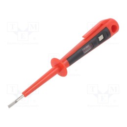 1 pcs x Hu00d6GERT TECHNIK - HT1S981 - Voltage tester, insulated, slot, 150mm, 100÷500VAC