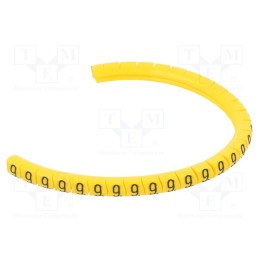 1 set x PARTEX - PA-02003PG40.0X - Markers, Marking: 0, 1, 2, 3, 4, 5, 6, 7, 8, 9, 1.3÷3mm, PVC