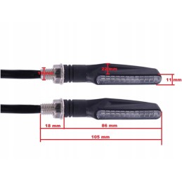 Dynamic candle indicators, 2 pcs