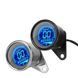 Universal digital quad lcd motorcycle counter