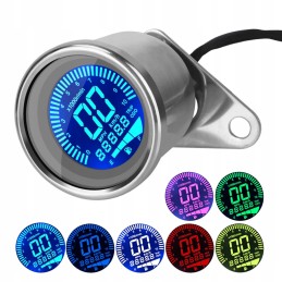 Universal digital quad lcd motorcycle counter