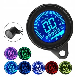 Universal digital quad lcd motorcycle counter