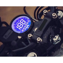 Universal digital quad lcd motorcycle counter