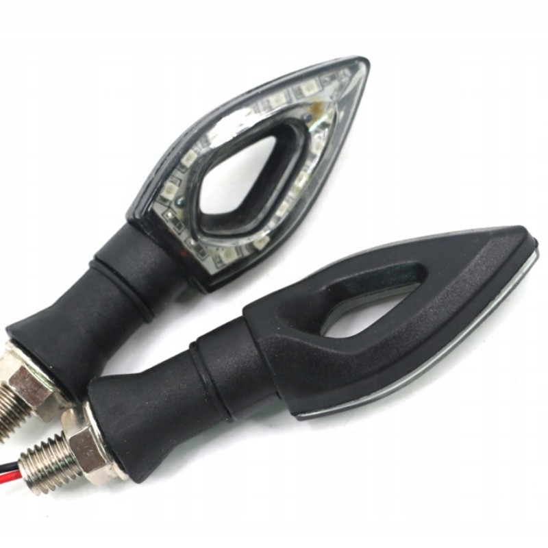 Waterproof LED turn signals, 2 pcs, one-sided