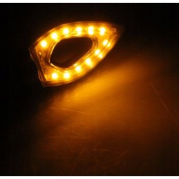 Waterproof LED turn signals, 2 pcs, one-sided