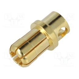 5 pcs x AMASS - - - Connector: 8mm banana, socket, 80A, 6AWG, 0.15mΩ