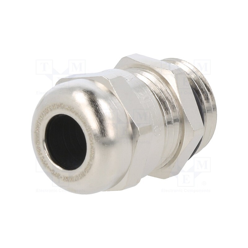 1 pcs x HUMMEL - 1.610.0900.01 - Cable gland, PG9, IP68, brass, HSK-M-Ex