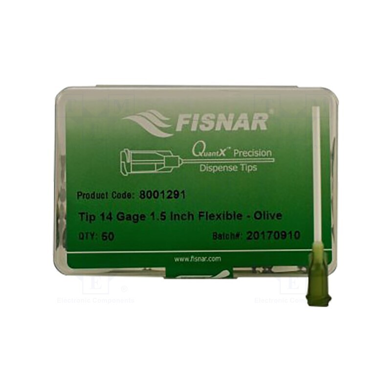 5 pcs x FISNAR - 8001291 - Needle: plastic flexible, 1.5', Size: 14, straight, 1.6mm