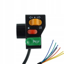 Direction indicators lights horn motorcycle scooter
