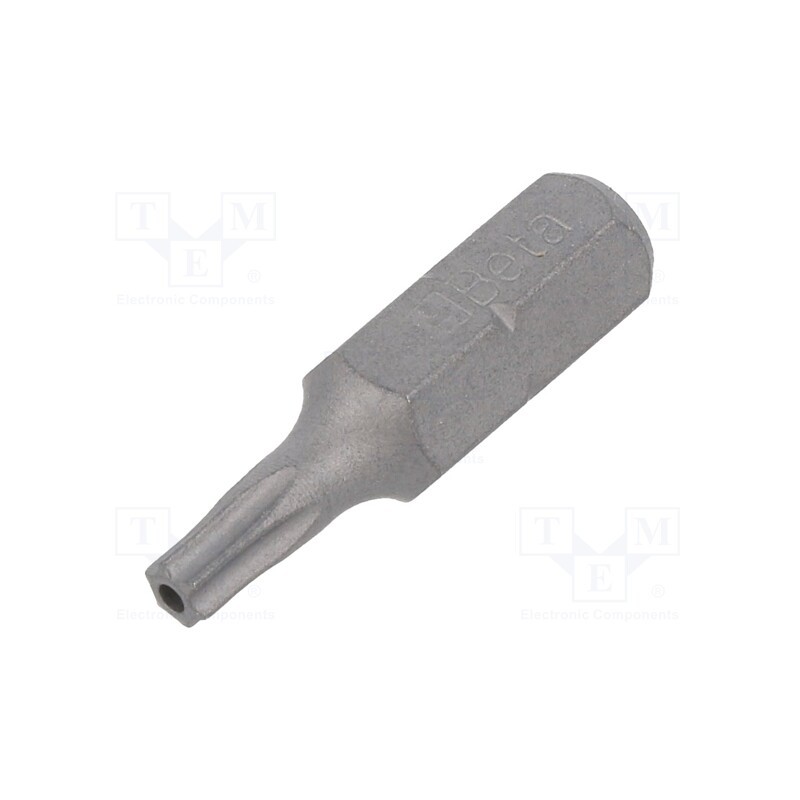 1 pcs x BETA - 861RTX/15 - Screwdriver bit, Torx® with protection, T15H, Overall len: 25mm