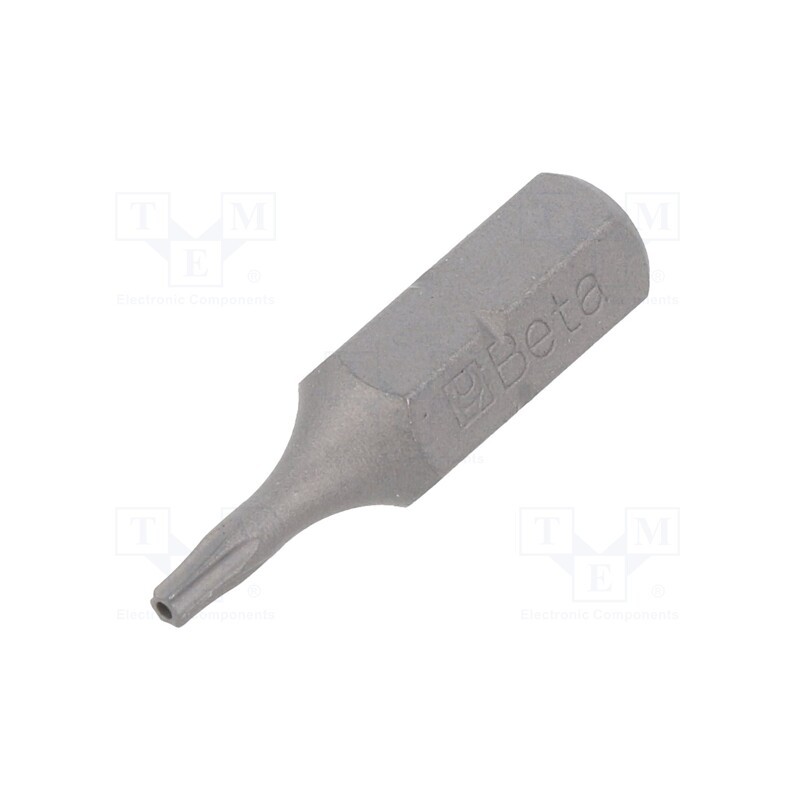 1 pcs x BETA - 861RTX/07 - Screwdriver bit, Torx® with protection, T7H, Overall len: 25mm