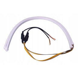 2in1 LED daytime running lights, flashing turn signal 45