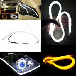 2in1 LED daytime running lights, flashing turn signal 45