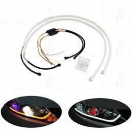 2in1 LED daytime running lights, flashing turn signal 60