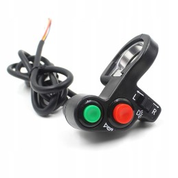 Switch, on and off switch for a motorcycle quad