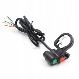 Switch, on and off switch for a motorcycle quad