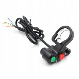 Switch, on and off switch for a motorcycle quad