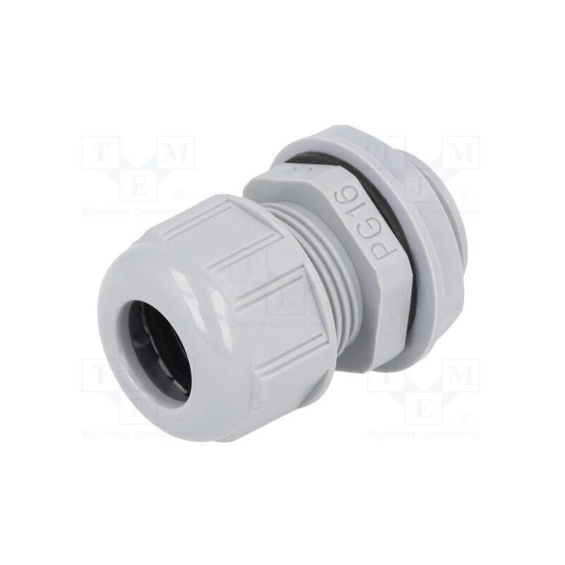 1 pcs x MOLEX - 93600-0412 7000.7833.5 - Cable gland, PG16, IP68, polyamide, dark grey, UL94V-2, GWconnect