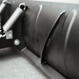 Steel shark plug for a 150cm quad, quick installation