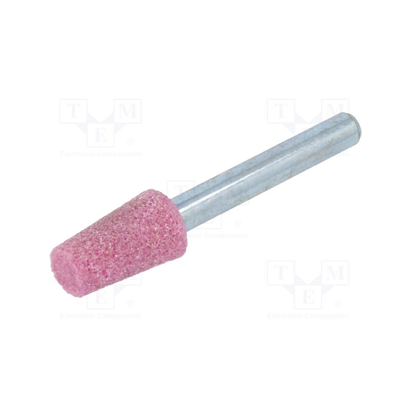 1 pcs x PG PROFESSIONAL - MN.004 - Grindingstone, Ø: 12mm, Ø: 6mm, Tip mat: aluminium oxide