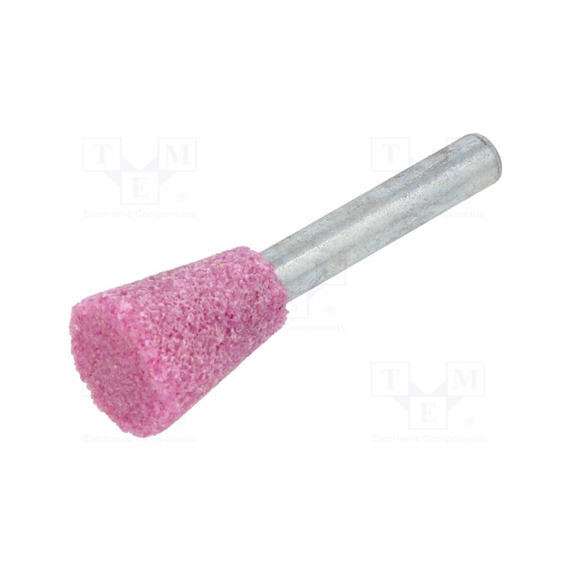 1 pcs x PG PROFESSIONAL - MM.003 - Grindingstone, Ø: 15mm, Ø: 6mm, Tip mat: aluminium oxide