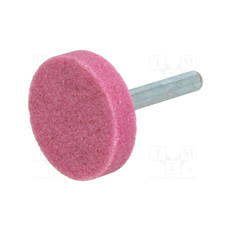 1 pcs x PG PROFESSIONAL - MD.011 - Grindingstone, Ø: 35mm, Ø: 6mm, Tip mat: aluminium oxide