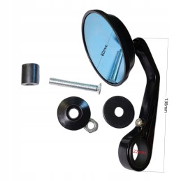 Raptor grizzly wide-angle bottom and top mirrors