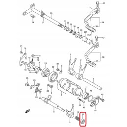 Seal 10x20x5 reverse gear lock suzuki ltz lt z 400