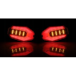 LED turn signals with brake light, rear, 2 pcs