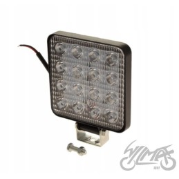 LED additional lamp 48w square ATV searchlight