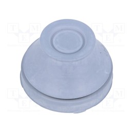 1 pcs x SCHNEIDER ELECTRIC - IMT36184 - Grommet, with bulkhead, Ømount.hole: 38mm, EPDM, grey, Size: M40