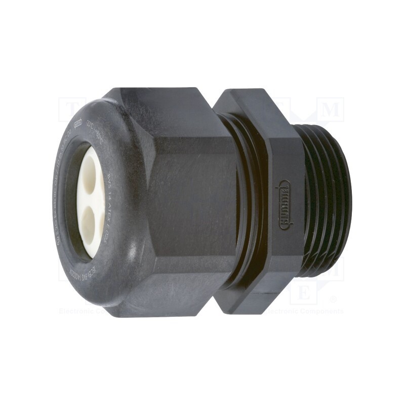 1 pcs x HUMMEL - 1.581.2500.52 - Cable gland, multi-hole, M25, 1.5, IP68, polyamide, black-blue