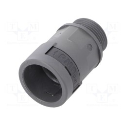 1 pcs x PMA - SVND-P167GT-11 - Straight terminal connector, Thread: PG,outside, polyamide 6
