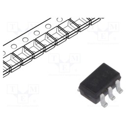 25 pcs x DIODES INCORPORATED - 74LVC1G14SE-7 - IC: digital, NOT, Ch: 1, SMD, SOT353, 1.65÷5.5VDC, -40÷125°C, LVC