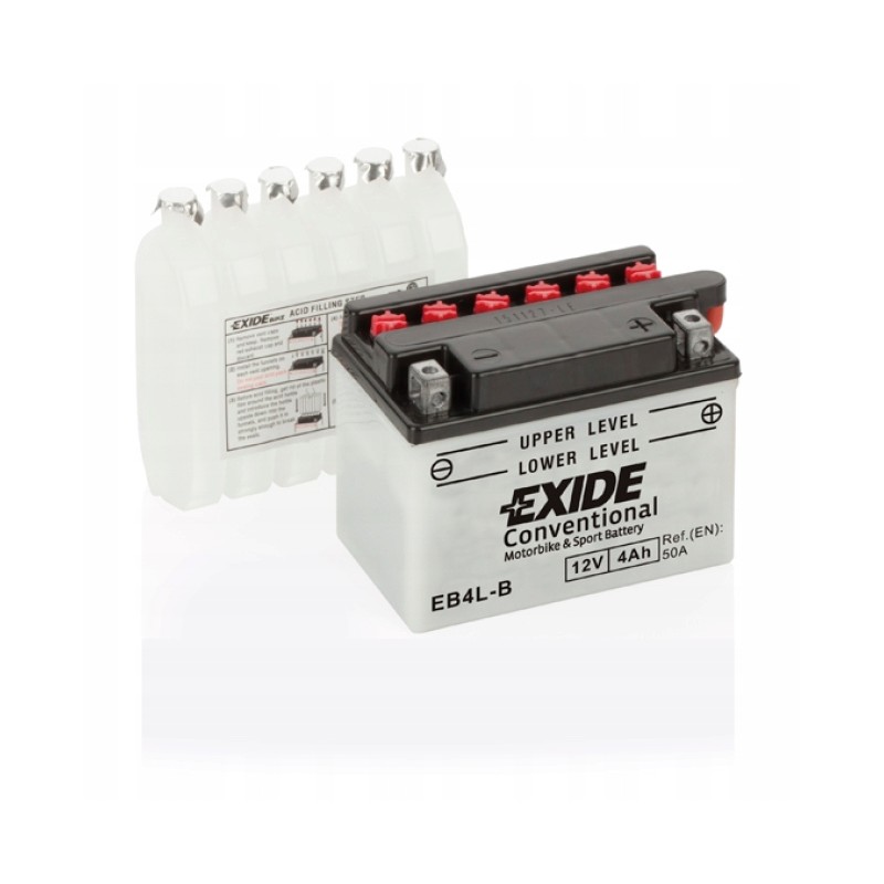 Exide battery 12v 4ah 50a eb4l b
