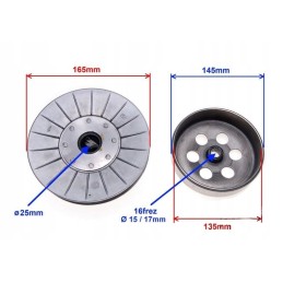Variator clutch belt ATV Linhai Keeway 260 300