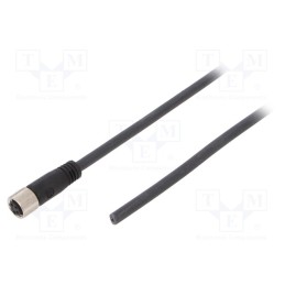1 pcs x WEIDMu00dcLLER - SAIL-M8BG-4-5.0U - Connection lead, M8, PIN: 4, straight, 5m, plug, 30VAC, 4A, -25÷80°C