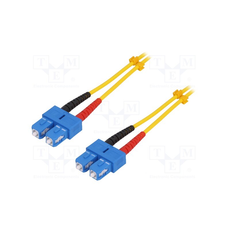 1 pcs x LOGILINK - FP0SC10 - Fiber patch cord, OS2, SC/UPC,both sides, 10m, LSZH, yellow
